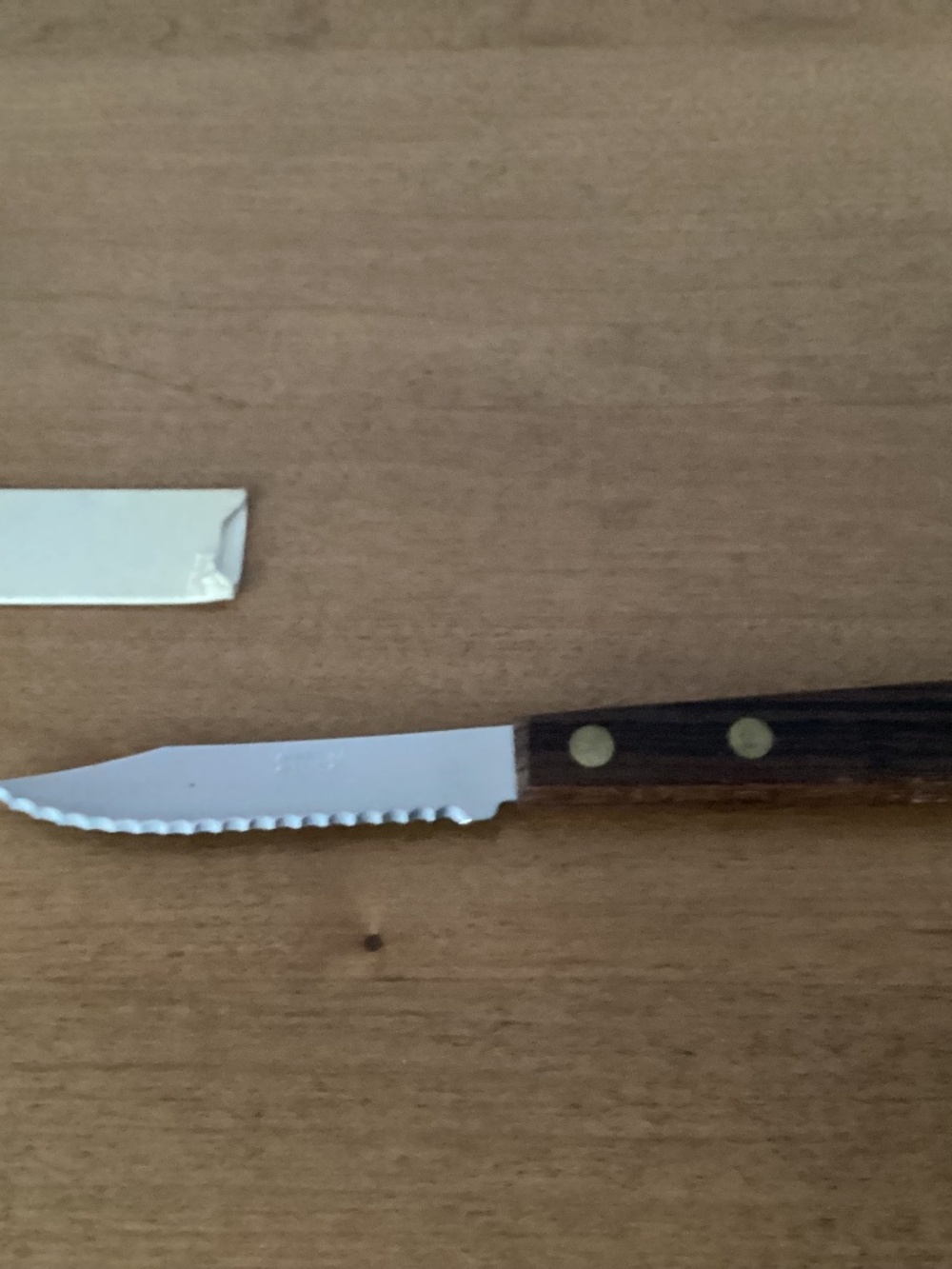 Vtg 1980’s Ken-l Ration Premium Advertisement Knife Mint NOS w/Cardboard Sleeve